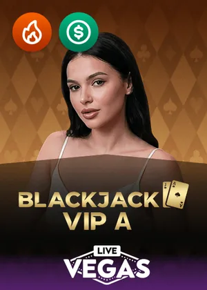 Blackjack VIP A van Live Vegas