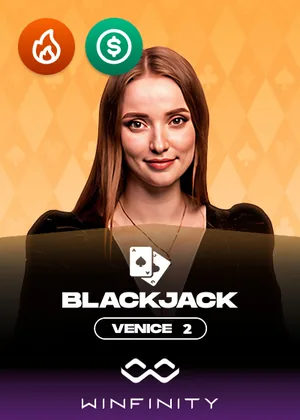 Venice Blackjack 2 van Winfinity