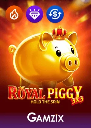3x3 Royal Piggy Hold the Spin van Gamzix